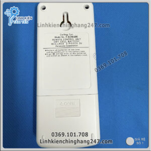 Điều Khiển Quạt Trần Panasonic F-60WWK Mã 60WWK1610BM Chính Hãng