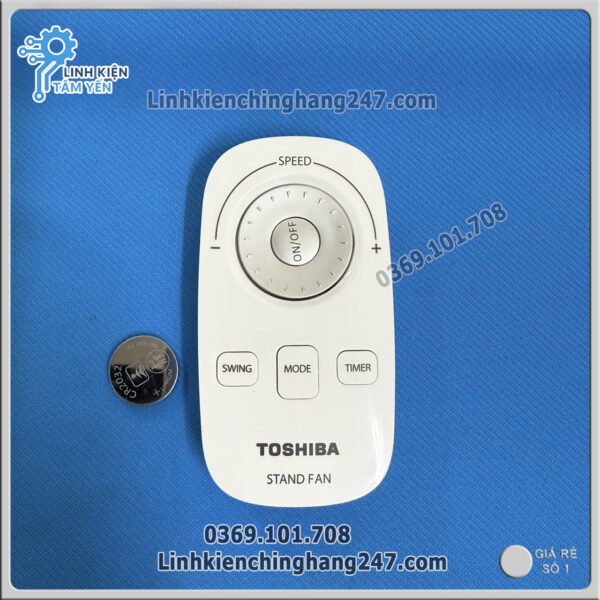 Điều Khiển Từ Xa Quạt Toshiba F-LSD10(K)VN Mã 17117000A03501 Chính Hãng
