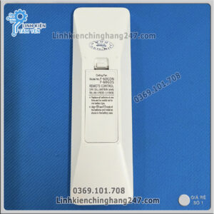 Điều Khiển Từ Xa Quạt Trần Panasonic Model F-60GDS Mã FFV4040033V