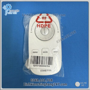 Điều Khiển Từ Xa Quạt Toshiba F-LSD10(K)VN Mã 17117000A03501 Chính Hãng