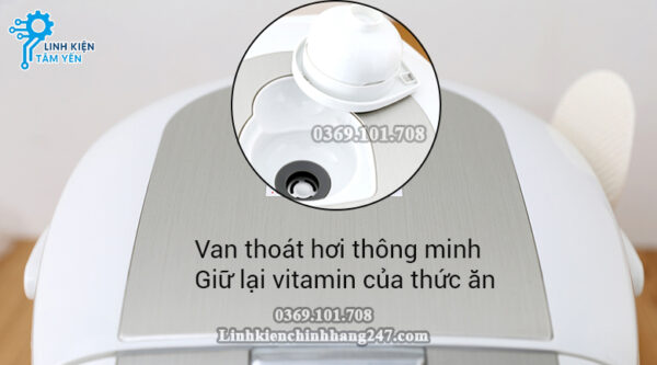 Nắp thoát hơi nồi cơm điện Toshiba RC-18NMF Nắp thoát hơi nồi cơm điện Toshiba RC-18NMF