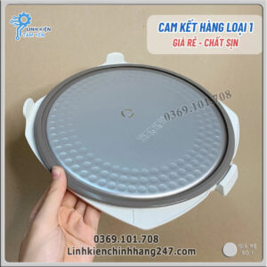 Nắp Trong Kèm Gioăng Nồi Cơm Điện Toshiba 1.8L RC-18NMF – Chuẩn Theo Nồi