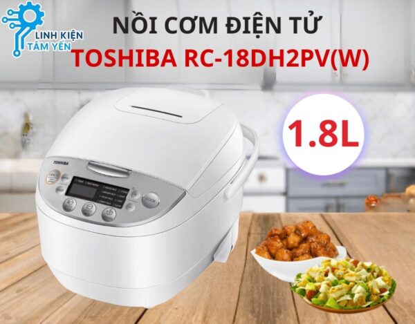 Ruột Nồi Cơm Điện Tử Toshiba 1.8 lít RC-18DH2PV(W) Chính Hãng Ruột Nồi Cơm Điện Tử Toshiba 1.8 lít RC-18DH2PV(W) Chính Hãng
