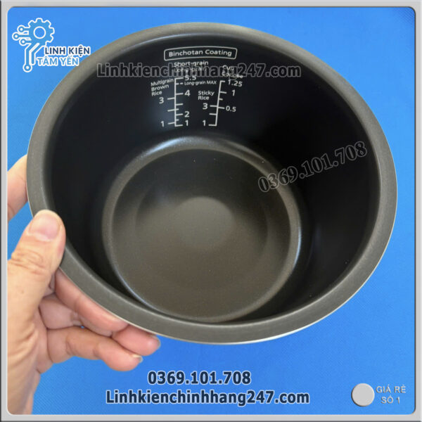 Lòng nồi cơm điện Panasonic SR-HFL103WRA ARE50VP88 chính hãng, Mới 100%