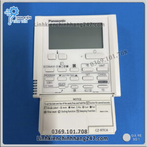 Điều Khiển Có Dây Điều Hòa Âm Trần Panasonic U-34PZ3H5 Chính Hãng