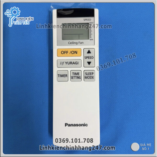 Điều Khiển Từ Xa Quạt Trần Panasonic F-60TDN Mã M15EX1612ZM Chính Hãng