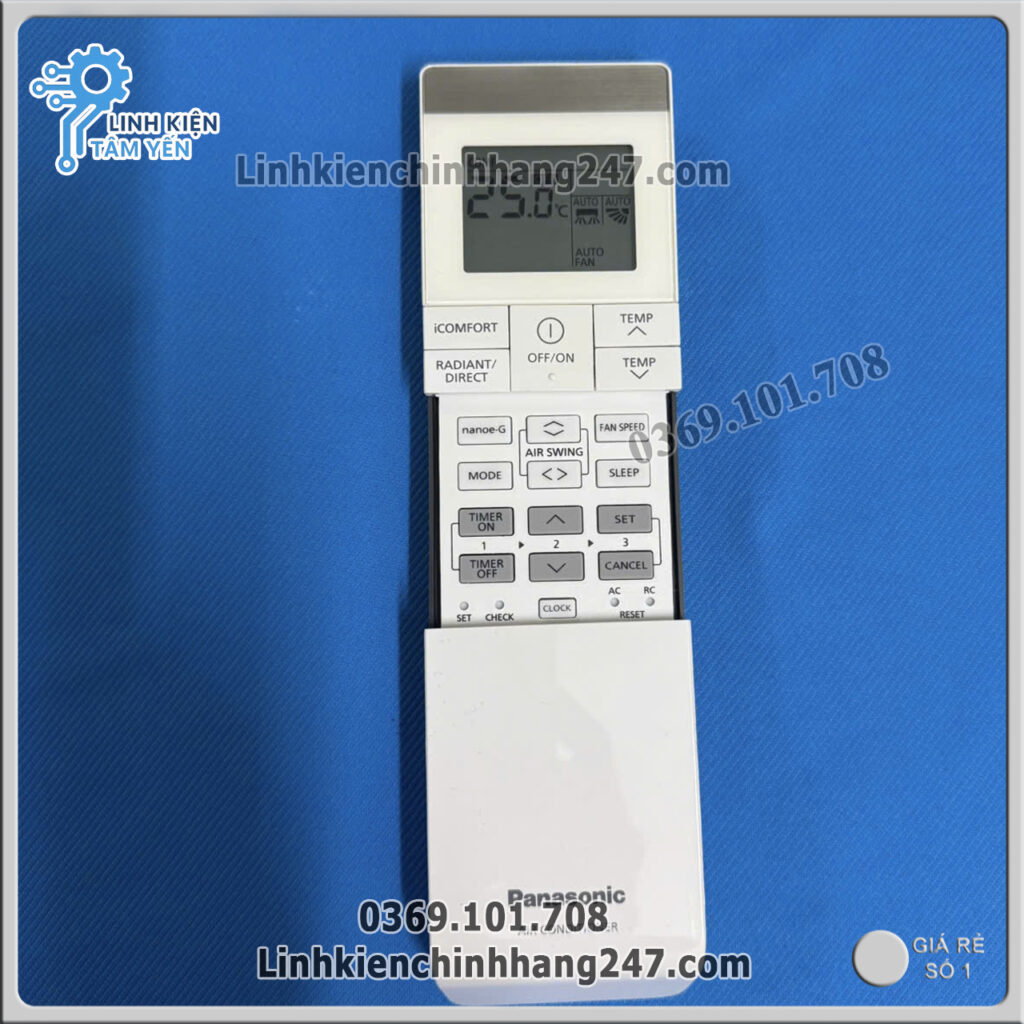 Remote Máy Lạnh Panasonic Model CS-VU9SKH-8 / VU12SKH-8 Chính Hãng
