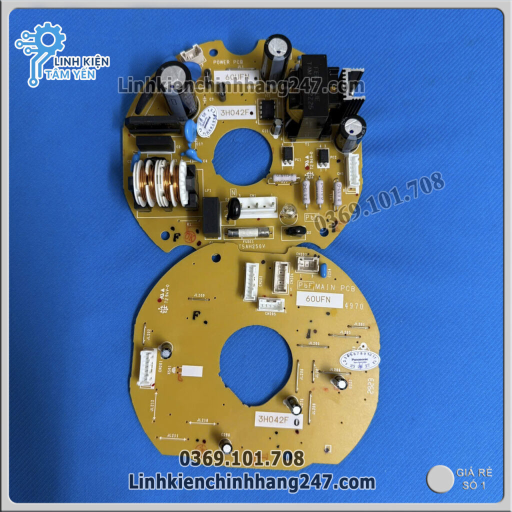 Bộ Bo nguồn và Bo điều khiển quạt trần Panasonic F-60UFN chính hãng