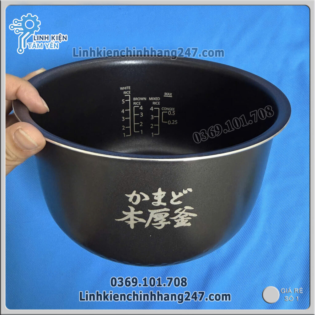 Lòng Nồi ( Ruột nồi) Cơm Điện Toshiba RC-10DH2 Chính Hãng, Mới 100%