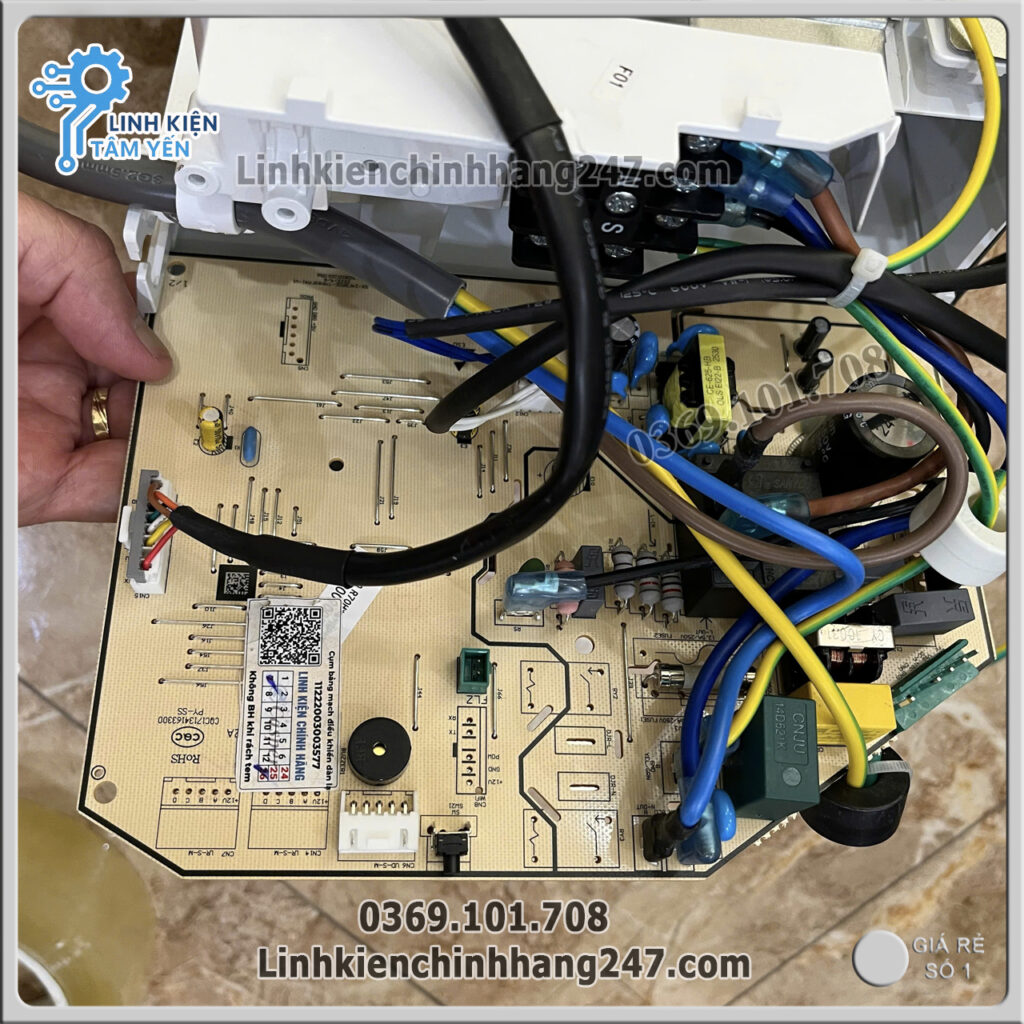 Cụm Bảng Mạch Điều Khiển Dàn Lạnh Điều Hòa Casper GC-24IS35 Chính Hãng