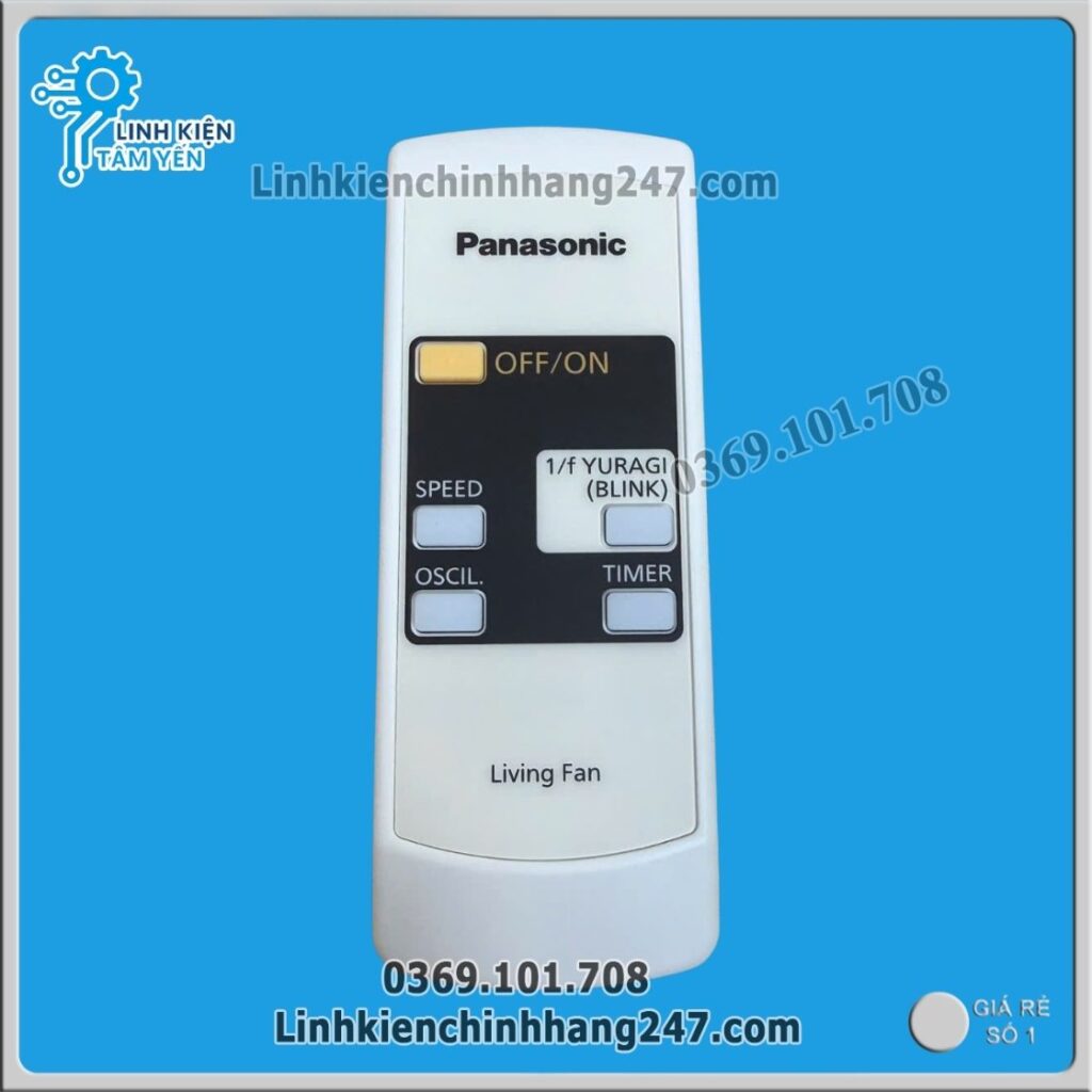 Remote Điều Khiển Quạt Cây Panasonic F-409K Chính hãng, mới 100%