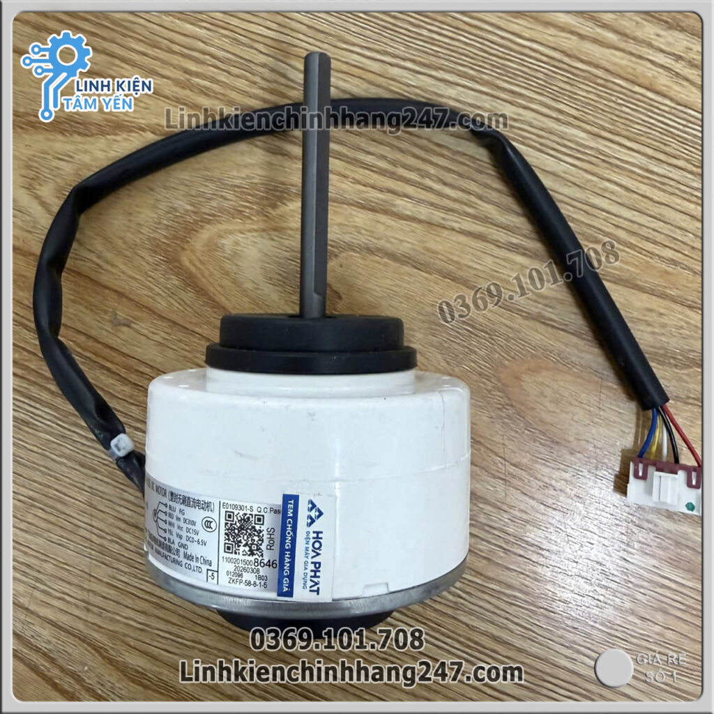 Động cơ quạt dàn lạnh điều hòa Funiki HIC18TMU-I / HIC18MMC-I / HI24TMU-I Chính hãng