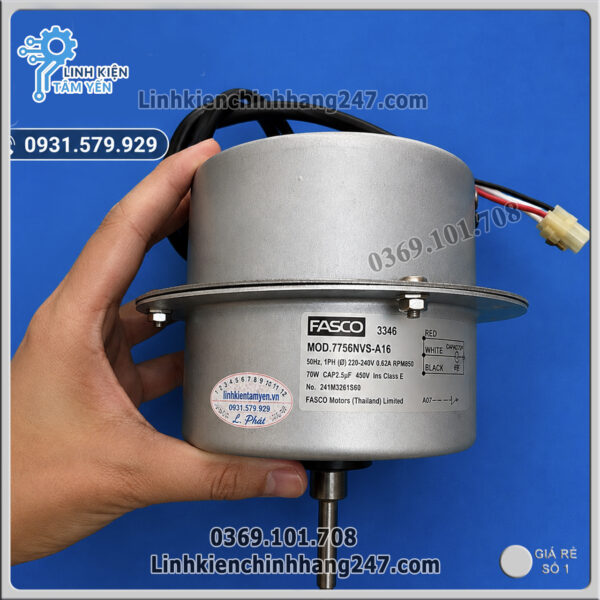 Mô Tơ Quạt Dàn Nóng Điều Hòa Âm Trần Daikin RNQ26MV1 Mã 4015789