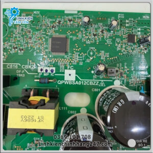 Bo Mạch Tủ Lạnh Sharp SJ-FXP640VG-BK / SJ-FXP640VG-MR Mã FPWB-C816CBKZ Chính Hãng