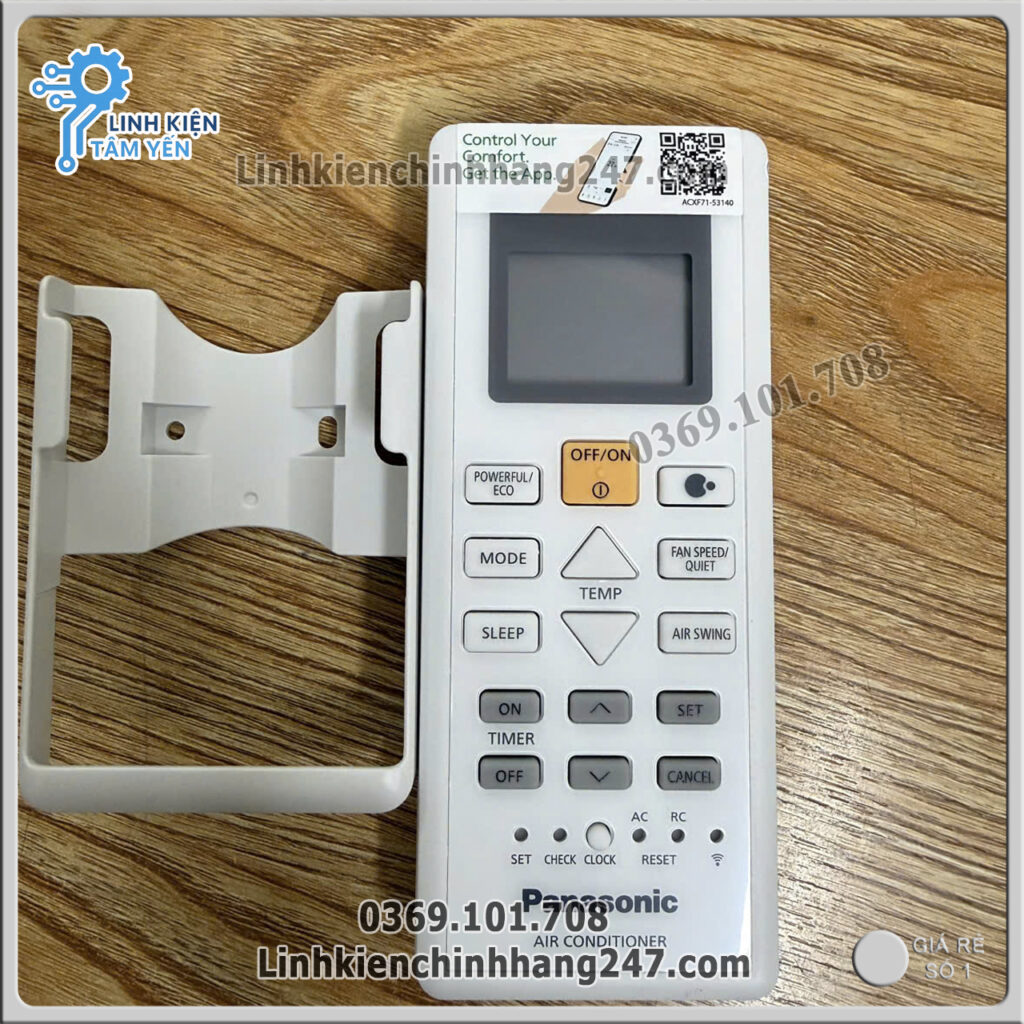 Điều Khiển Remote Điều Hòa Panasonic Dùng cho nhiều model Chính hãng, Mới 100%