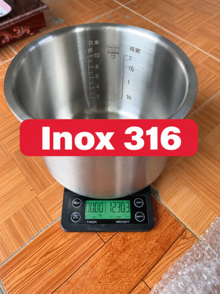 lòng nồi Panasonic SR-ZX185 inox 316.