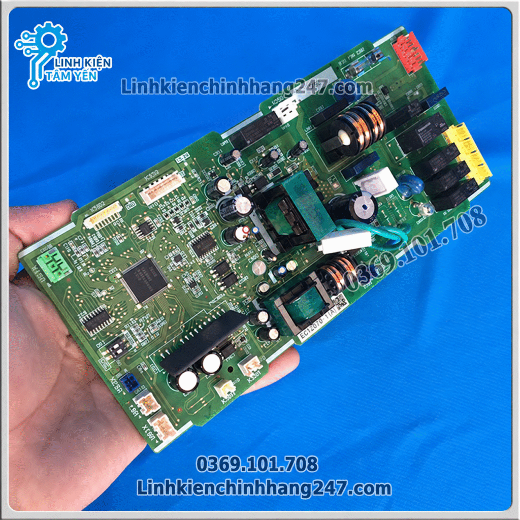 Bo Mạch Điều Khiển Dàn Lạnh Daikin FDBNQ13MV1 PCB EC12070-1(A) Chính Hãng