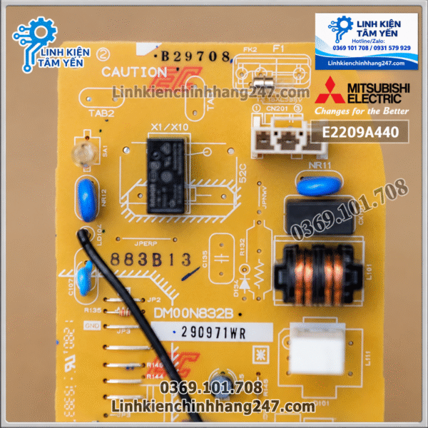 Bo Mạch Chính Dàn Lạnh Điều Hòa Mitsubishi Electric