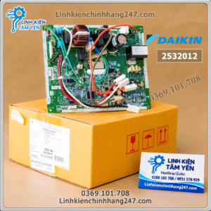 Bo Mạch Chính Dàn Nóng Điều Hòa Daikin RKQ12SV2S Mã 2532012 Chính Hãng Mới 100%