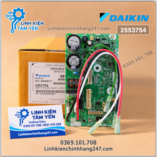 Bo Mạch Dàn Lạnh Điều Hòa Daikin FTKQ12XV2S, FTKQ12YV2S, FTKE12YV2S