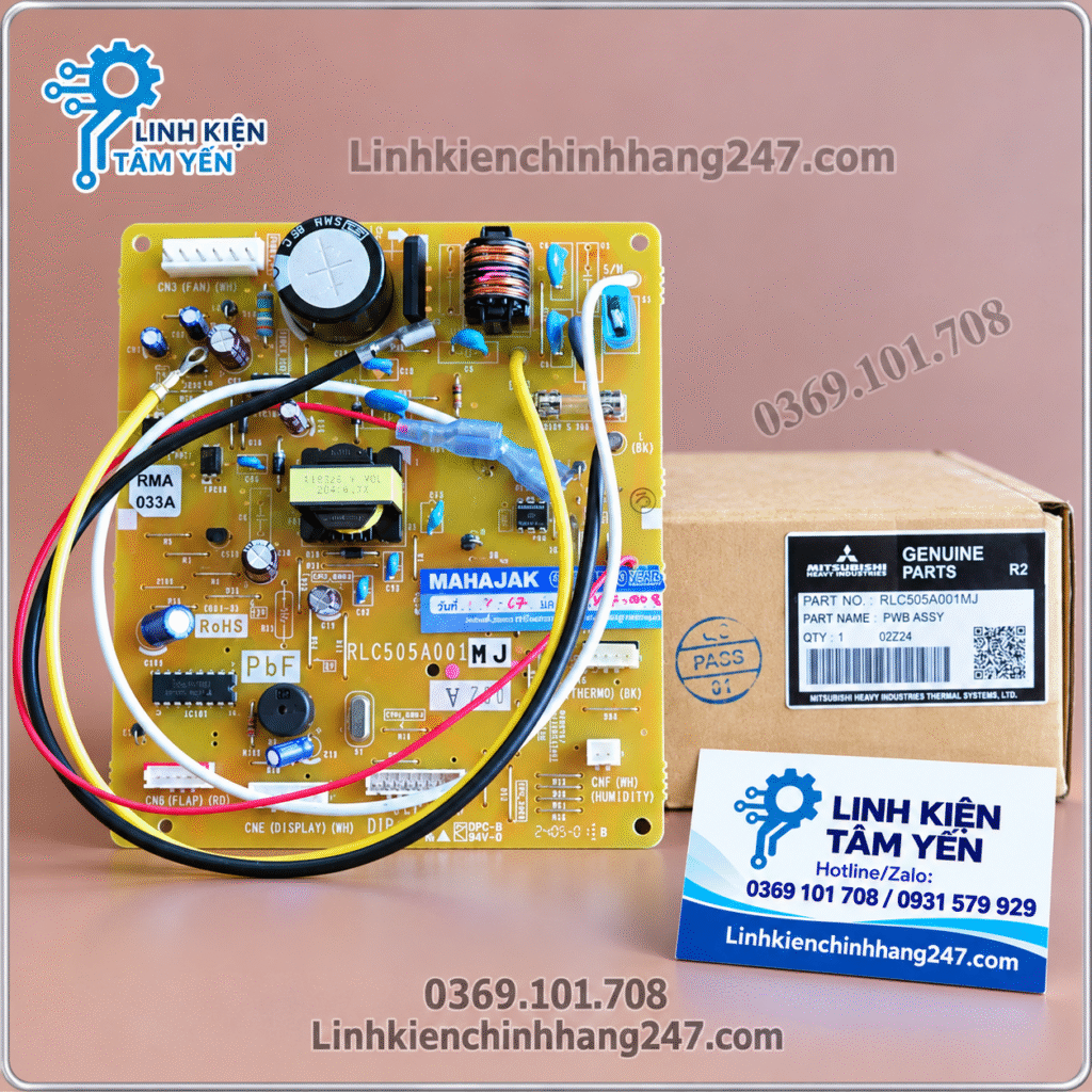 Bo Mạch Dàn Lạnh Mitsubishi Heavy SRK18YY-W1, SRK18YXP-W1 Chính Hãng