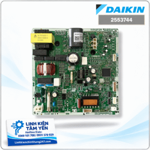 Bo Mạch Dàn Nóng Điều Hòa Daikin RKQ12XV2S, RKQ12YV2S Mã 2553744 Chính Hãng Mới 100%