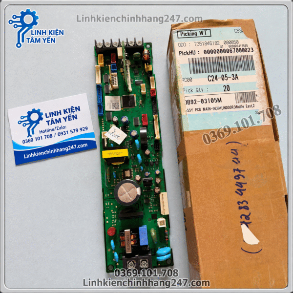 Bo Mạch Điều Khiển Dàn Lạnh Điều Hòa Âm Trần Samsung AC071TN4DKC