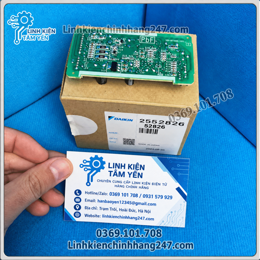 Bo Mạch Điều Khiển Dàn Lạnh Điều Hoà Daikin FXAQ32PVE Chính hãng, mới 100%