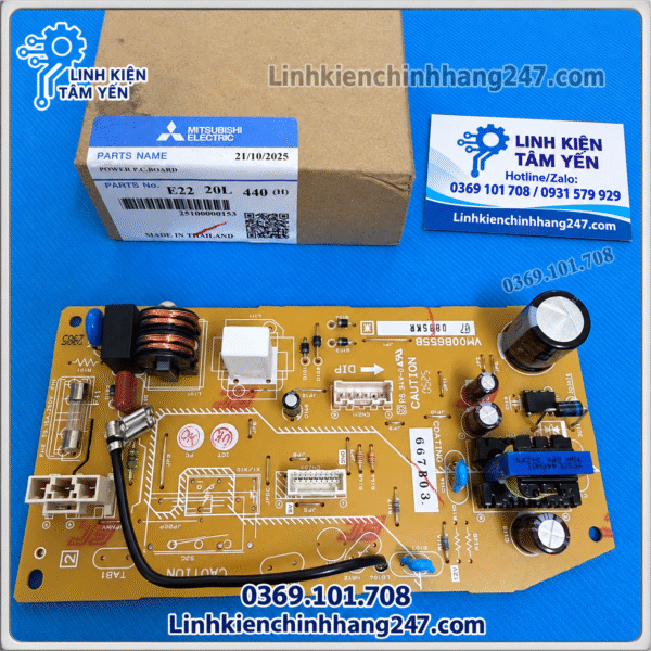 Bo Mạch Nguồn Điều Hòa Mitsubishi Electric MSY-JW60VF Mã E2220L440 Chính Hãng
