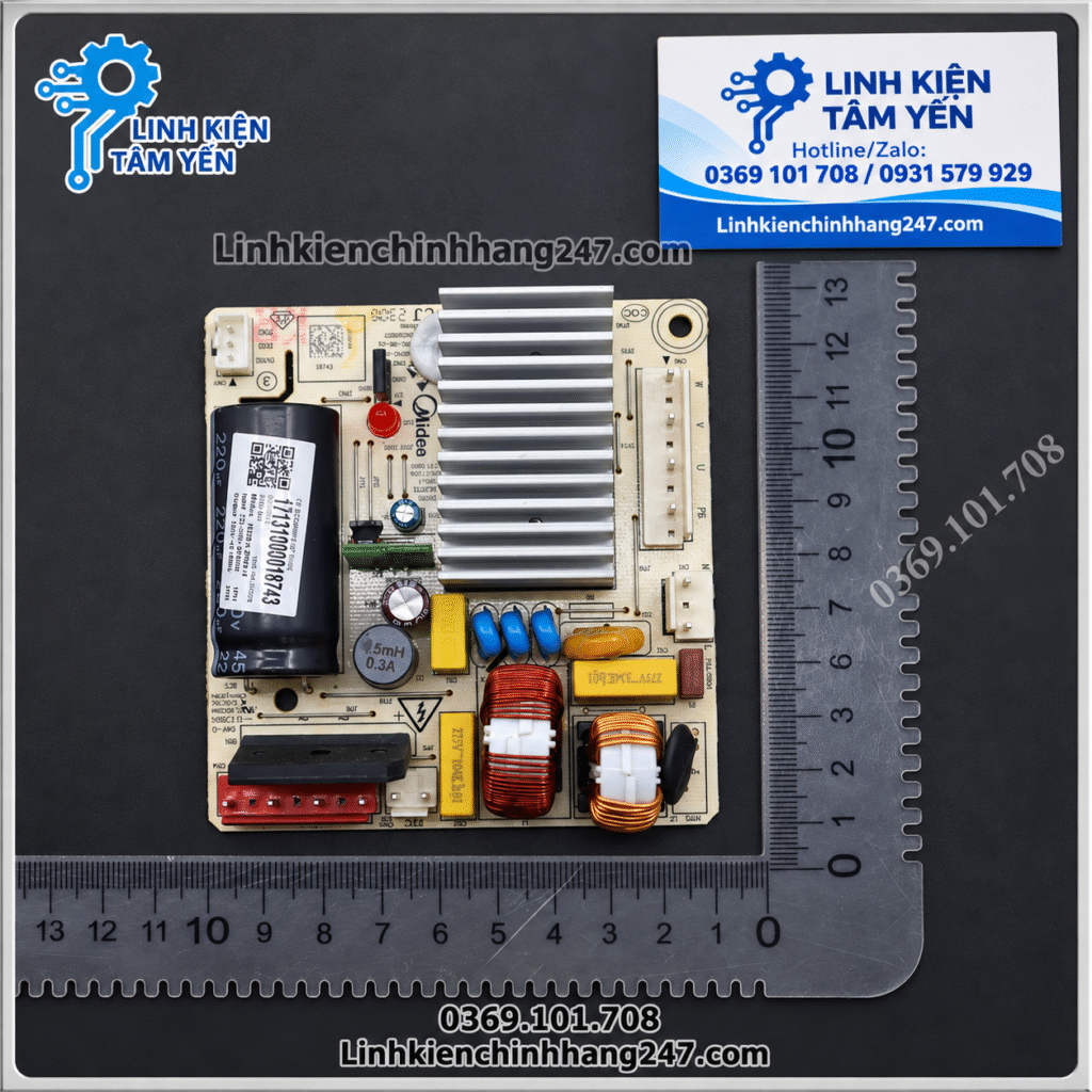 Bo Mạch Biến Tần Tủ Lạnh Toshiba GR-RS600 Mã 17131000018743 – Board Inverter