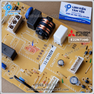 Bo Mạch Nguồn Dàn Lạnh Mitsubishi Electric MS-GL09/13/15VF, MS-HM25/35/50VA, MS-HP25/35VF Mã E22N71440 Chính Hãng Mới 100%