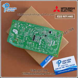 Bo Mạch Nguồn Dàn Lạnh Mitsubishi Electric MS-GL09/13/15VF, MS-HM25/35/50VA, MS-HP25/35VF Mã E22N71440 Chính Hãng Mới 100%