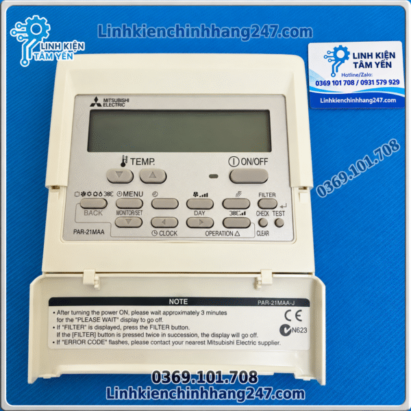 Điều Khiển Điều Hòa Âm Trần Mitsubishi Electric PAR-21MAA