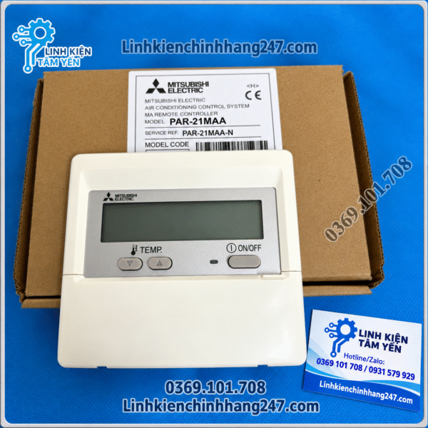 Điều Khiển Điều Hòa Âm Trần Mitsubishi Electric PAR-21MAA Chính Hãng Mới 100%
