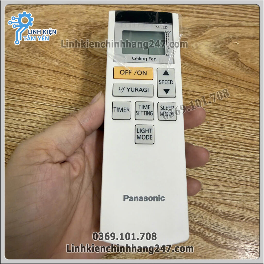 Điều Khiển Quạt Trần Panasonic F-60UFN Mã 60UFN1610ZM Chính Hãng, Mới 100%