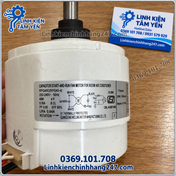Động Cơ Quạt Dàn Lạnh Điều Hòa Funiki HIC24