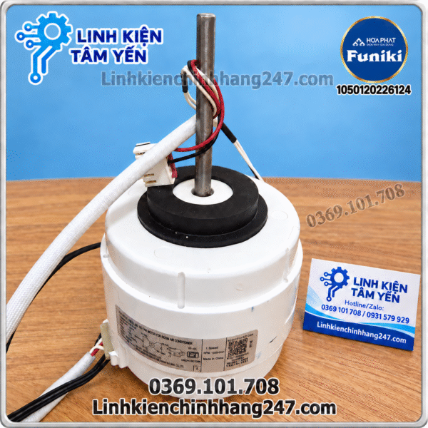 Động Cơ Quạt Dàn Lạnh Điều Hòa Funiki HIC24/HSC24/HSH24TMU Mã 1050120226124 Chính Hãng