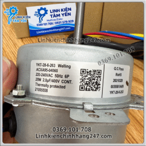 Động cơ quạt dàn nóng điều hòa Panasonic CU-N12WKH / CU-QN12WKH / CU-PN12WKT Mã ACXA95-04060