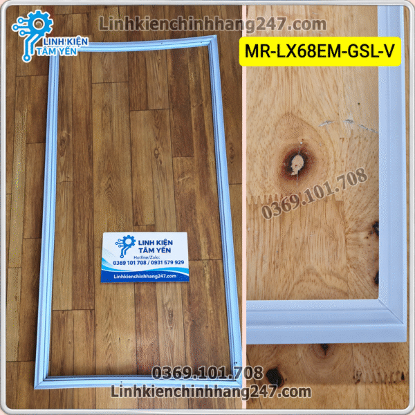 Gioăng Ron Cửa Ngăn Đá Tủ Lạnh Mitsubishi MR-LX68EM Mã KIEBK5111 Chính hãng