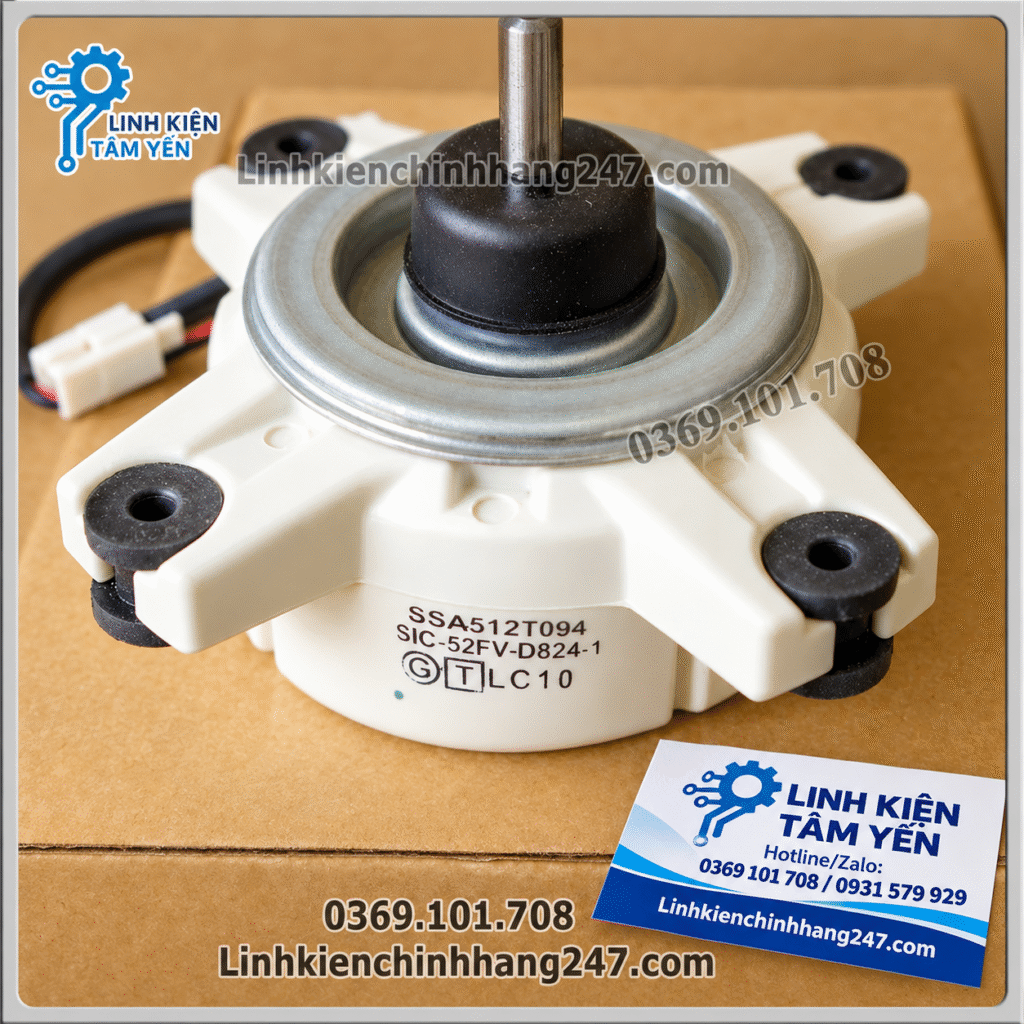 Motor Quạt Dàn Nóng Điều Hòa Mitsubishi Heavy SRC45ZMP-S5 Chính Hãng