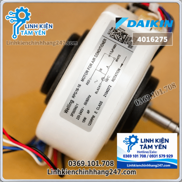 Motor quạt dàn lạnh điều hòa Daikin FT25DBM mã 4016275