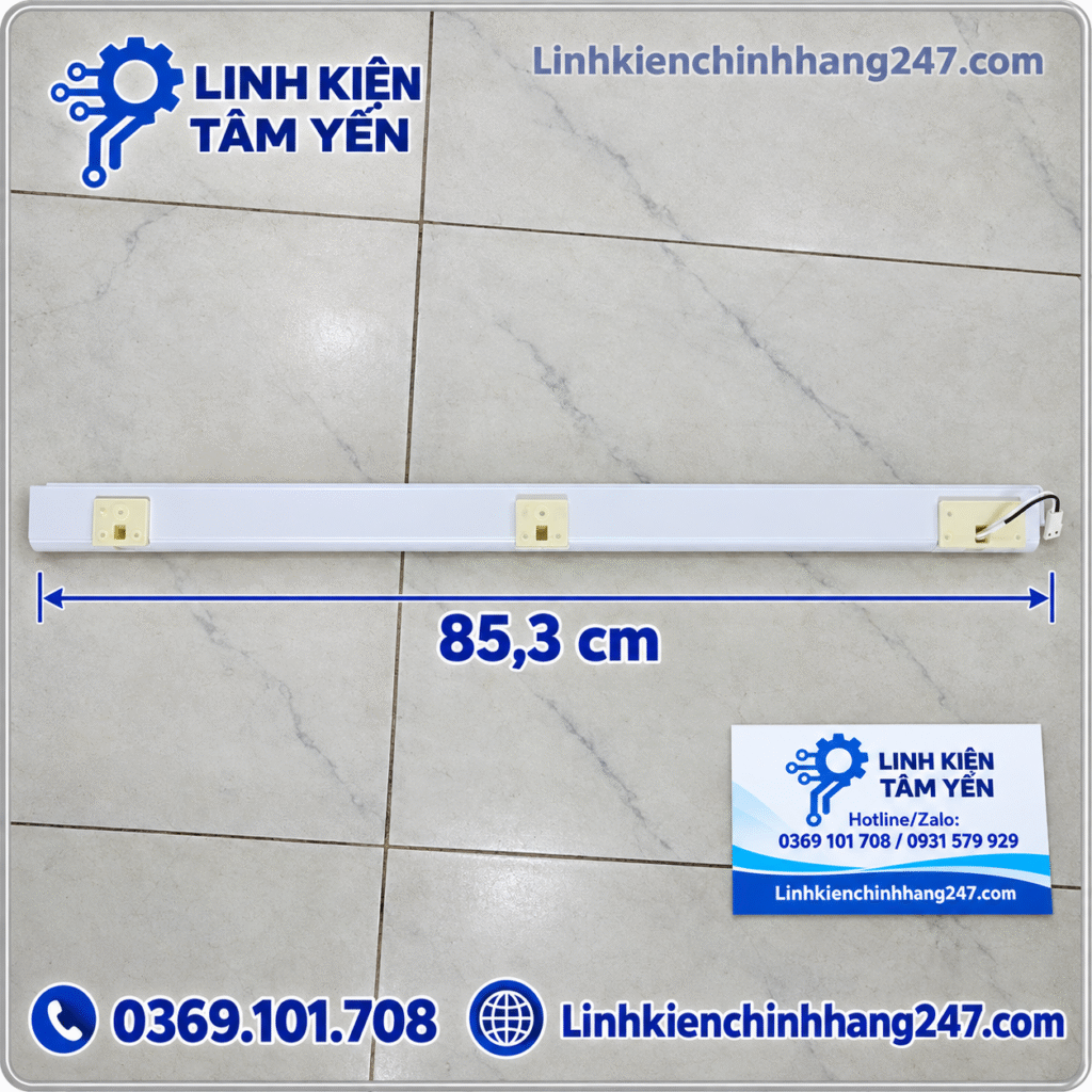 Thanh Nẹp Giữa Cửa Tủ Lạnh Panasonic NR-CW530, NR-BW530 Mã ARBCFA200393 Chính Hãng