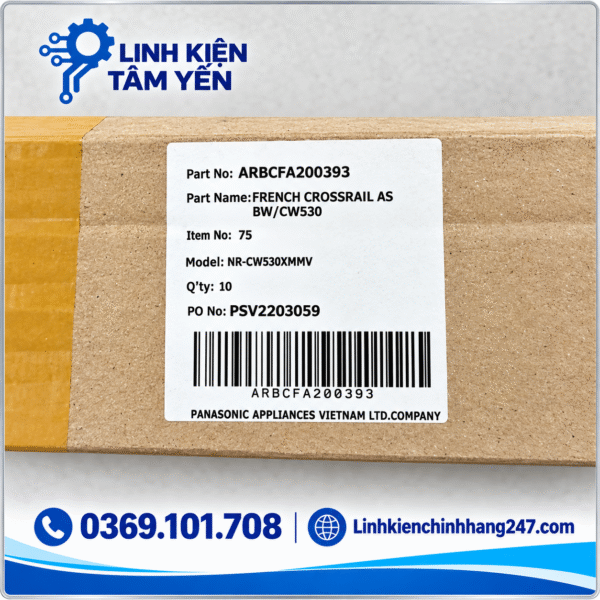 Thanh nẹp sấy cửa tủ lạnh Panasonic NR-CW530/ NR-BW530